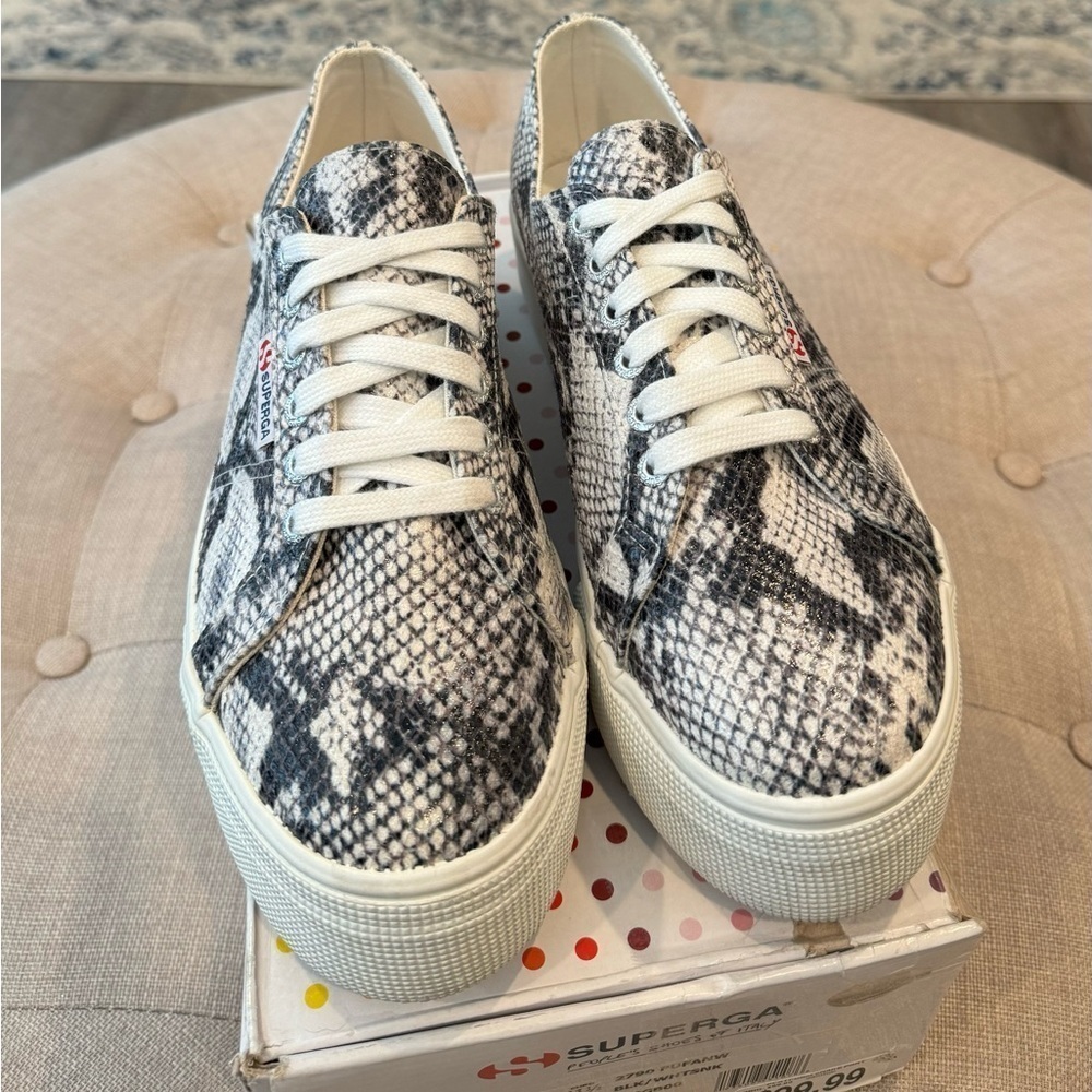Superga 2750 Pufan Platform Sneaker (EUC) - Picture 2 of 13